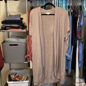 urban outfitters short sleeve open cardigan